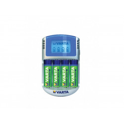 Varta chargeur universel LCD AA/AAA avec batterie 4 piles AA 2600mAh