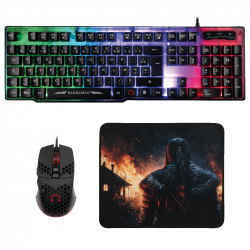 Pack barbarian - Drakkar (Clavier, Souris et Tapis de souris)