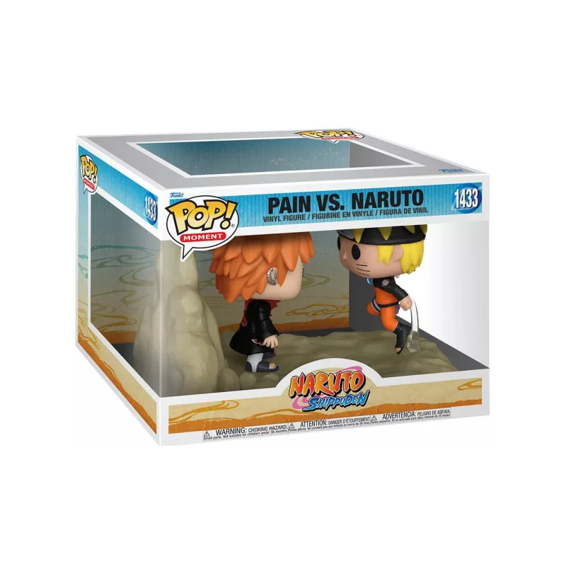 Figurine POP! Moment Naruto - Pain vs Naruto