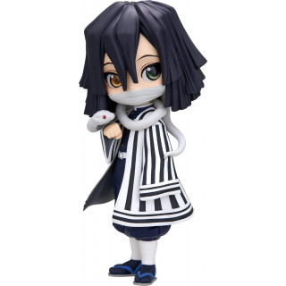 Figurine Qposket Demon Slayer - Obanai Iguro (14 cm)