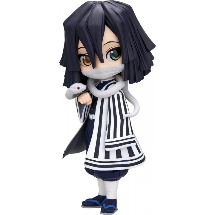 Figurine Qposket Demon Slayer - Obanai Iguro (14 cm)