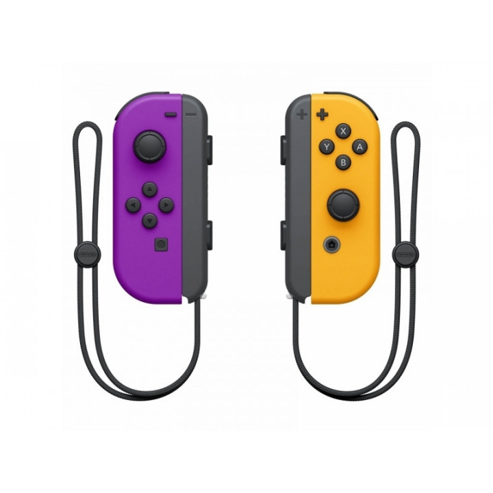 Manette Nintendo Switch Joy-Con Neon Lila / Neon Orange