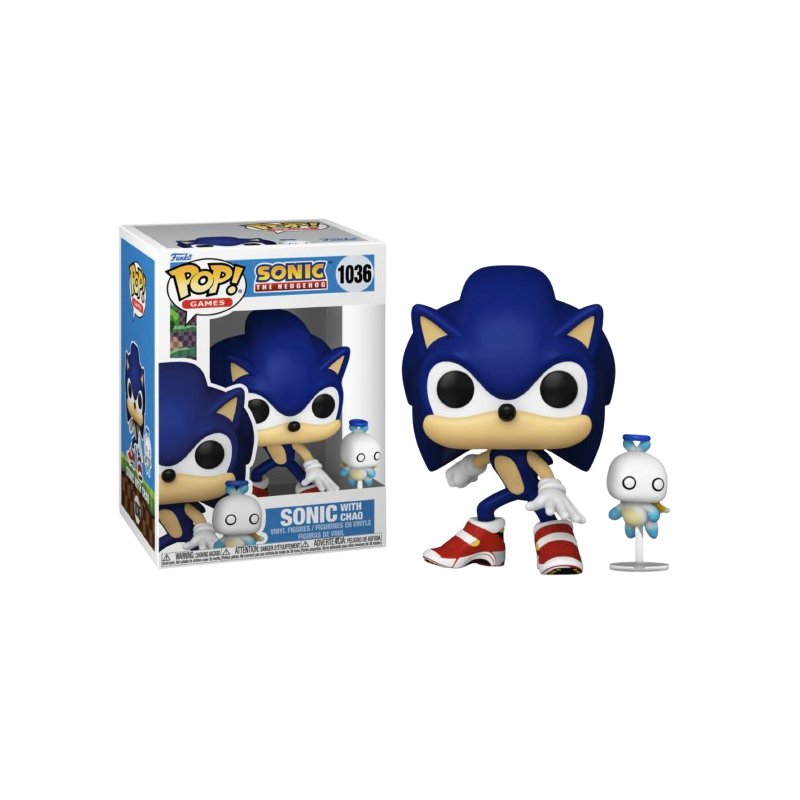 Figurine POP! Sonic avec Chao