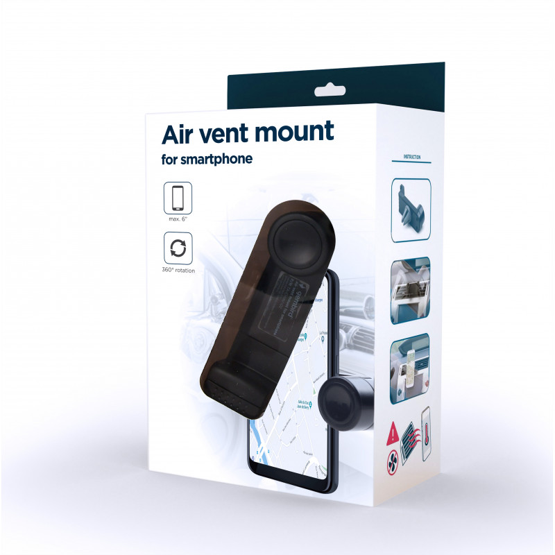 Support smartphone pour auto avec cou flexible