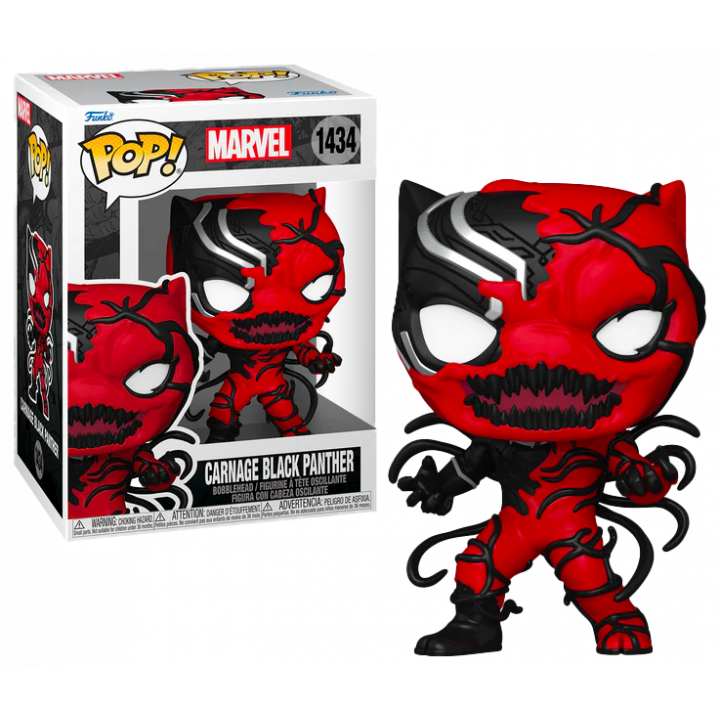 Figurine POP! Marvel - Carnageized - Black Panther