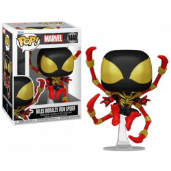 Figurine POP! Spider-Man - Miles Iron Spider Chase