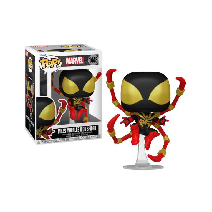 Figurine POP! Spider-Man - Miles Iron Spider Chase