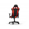 Fauteuil DXRacer PRINCE L - Noir & Rouge - Cuir PVC