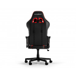 Fauteuil DXRacer PRINCE L - Noir & Rouge - Cuir PVC