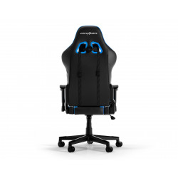 Fauteuil DXRacer PRINCE L - Noir & Bleu - Cuir PVC